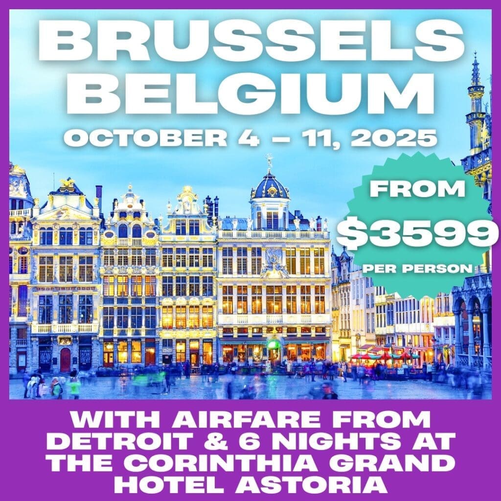 Brussels Belgium in October