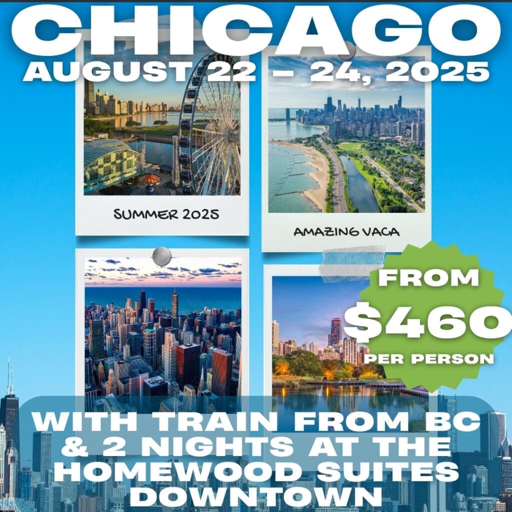 Chicago by Train in August