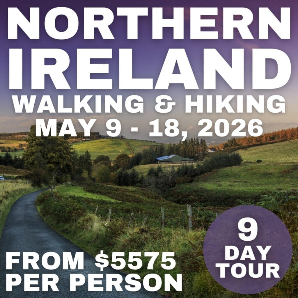 Ireland Walking Tour in May