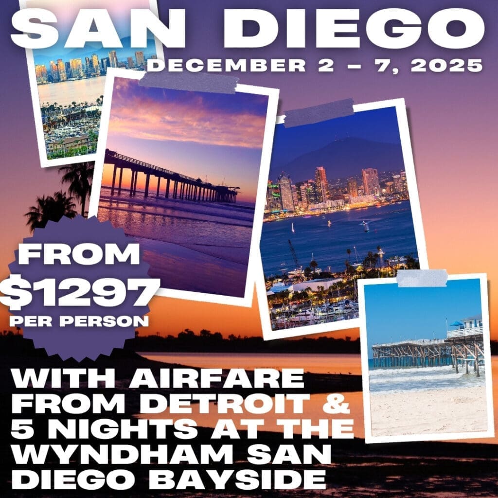 San Diego in December